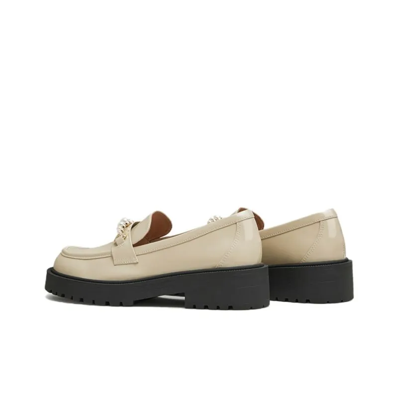 TATA Loafers Women's Solid Color-6