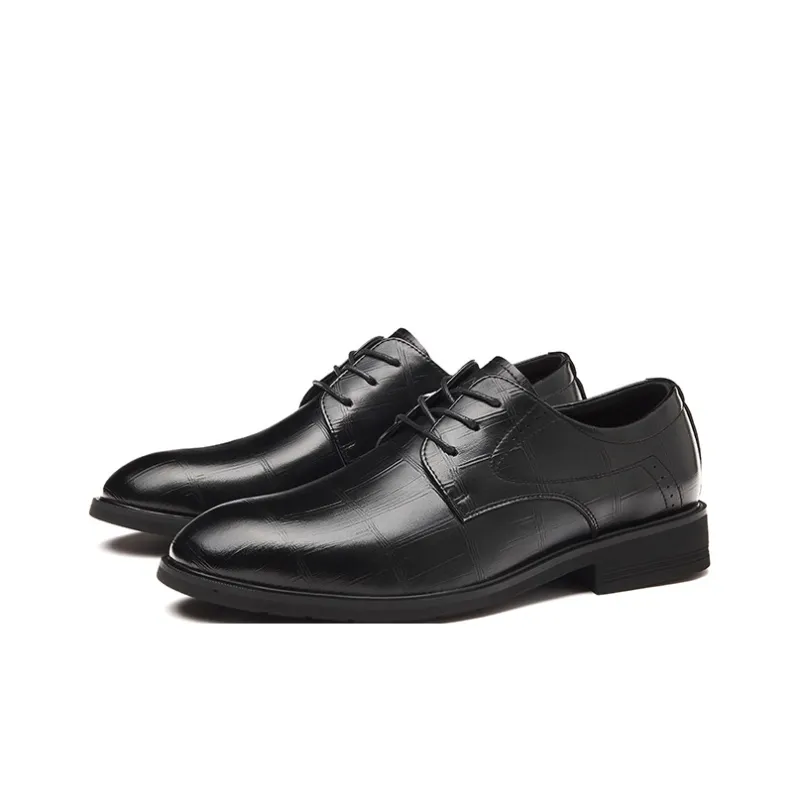 FAIRWHALE Dress Shoes Men's Black-2