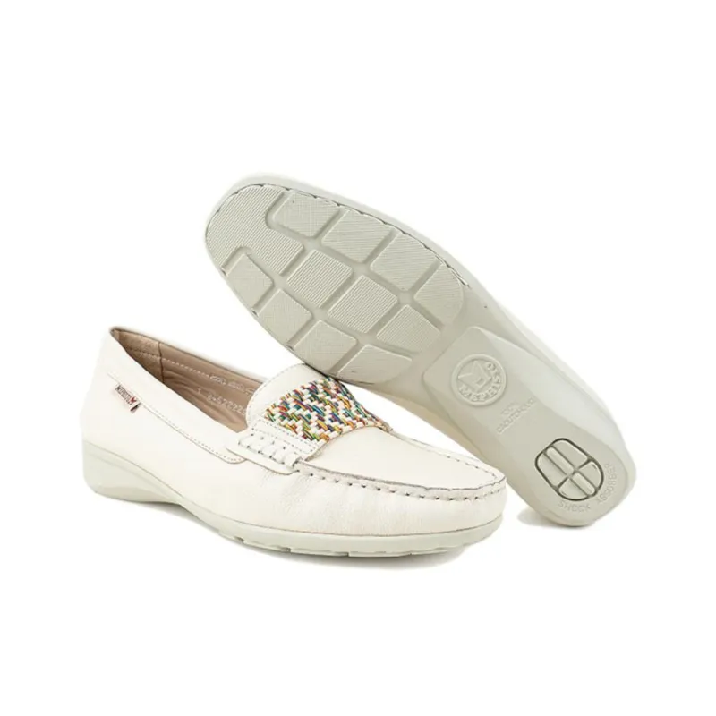 MEPHISTO Loafers 3cm Women's Beige-4