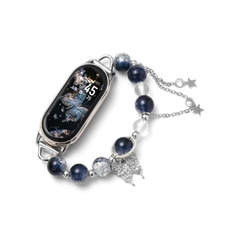 FZRT Xiaomi Compatibility Watch Band Niche Summer Premium Bead Material-8