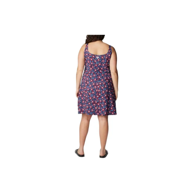 Columbia PFG Freezer Sleeveless Dress Women's Night Begonia-1