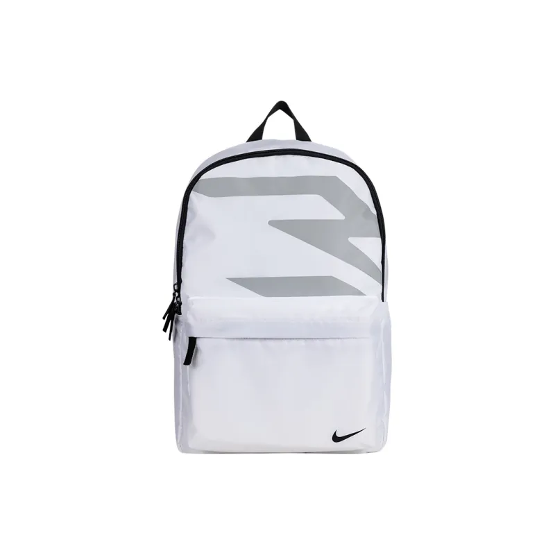 Nike Polyester Backpack Unisex White/Black/Gray-0