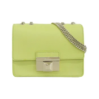 Furla Leather Shoulder Bag, Crossbody Bag Mini Women's Green