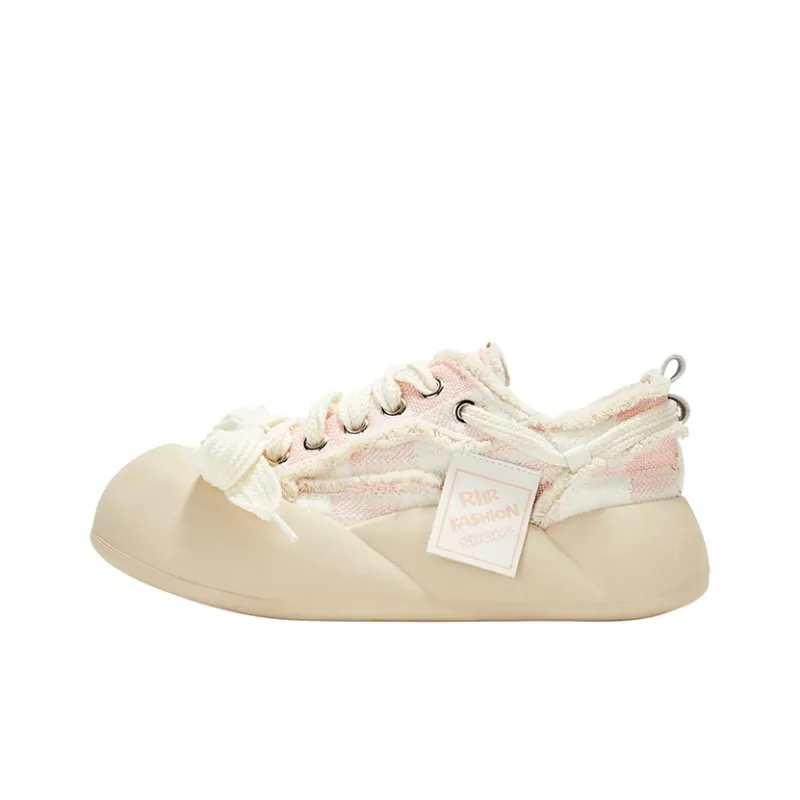 KARLIE KELLER Lightweight And Breathable Low-Top Canvas Shoes Women's Beige-10