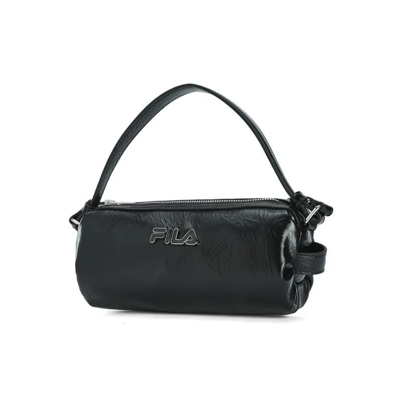 FILA Synthetic Leather One Shoulder Handbag Mini Women's Jet Black-1