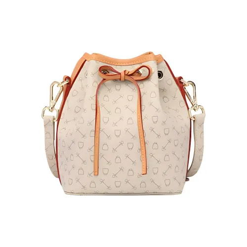 Why Artificial Leather Shoulder Bag Small Size Women's Apricot/Coffee/Coffee & Red