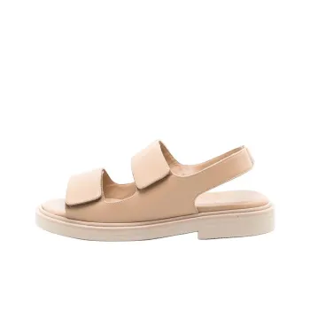Sarah Chofakian Catherine Strap Sandals Women's Beige
