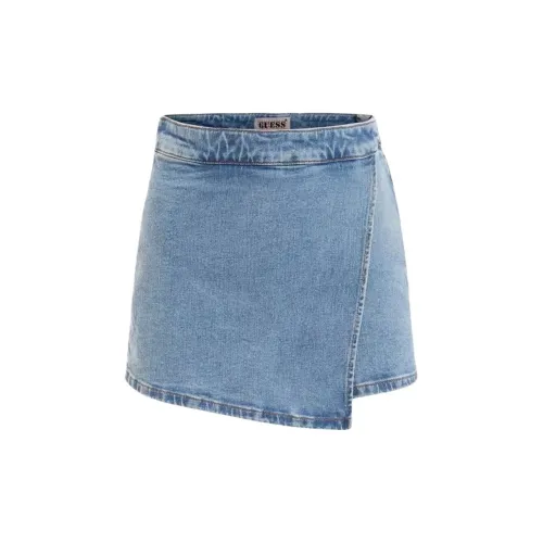 GUESS Denim Shorts Women's F7PR-Light Blue