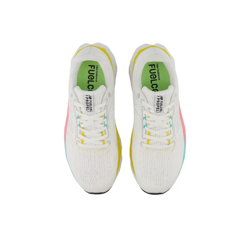 New Balance NB FuelCell Propel Anti Slip Wear Resistant Low Top Running Shoes Women's White-3