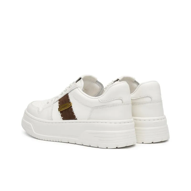 Staccato Patch Shoes Low Top Height Increasing Skateboard Shoes Women's-2