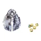 Gray+Random Silk Scarf Buckle