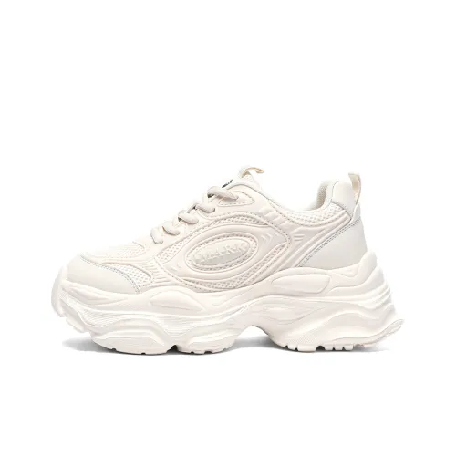 FAIRWHALE Chunky Sneakers Women's Low-Top