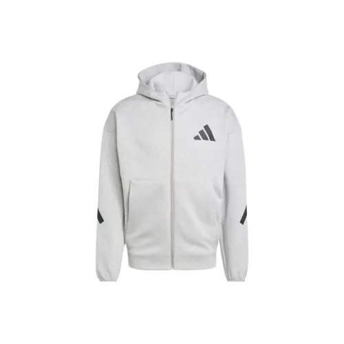 Adidas Z.N.E. Jackets Men Medium Gray Mixed Color