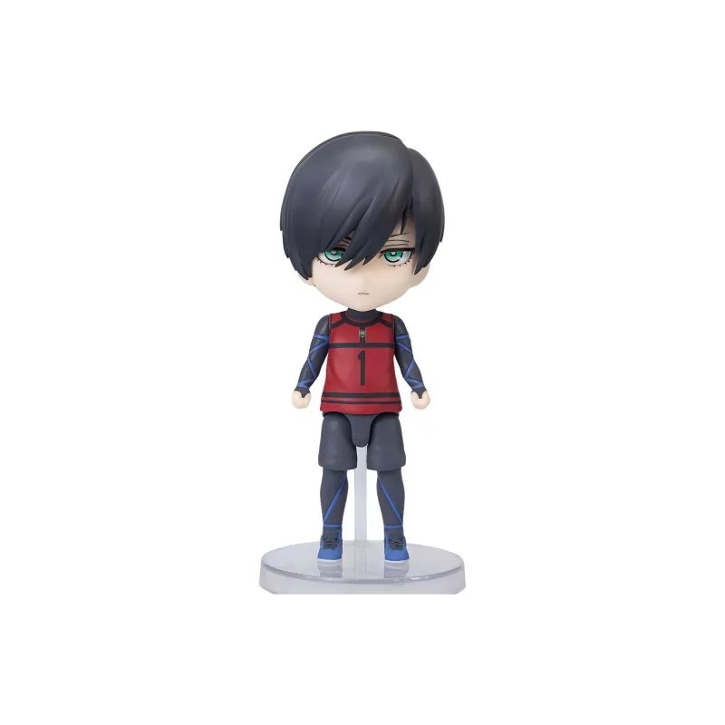 BANDAI Figuarts Mini Blue Lock Itoshi Rin Chibi Figures 9cm-0