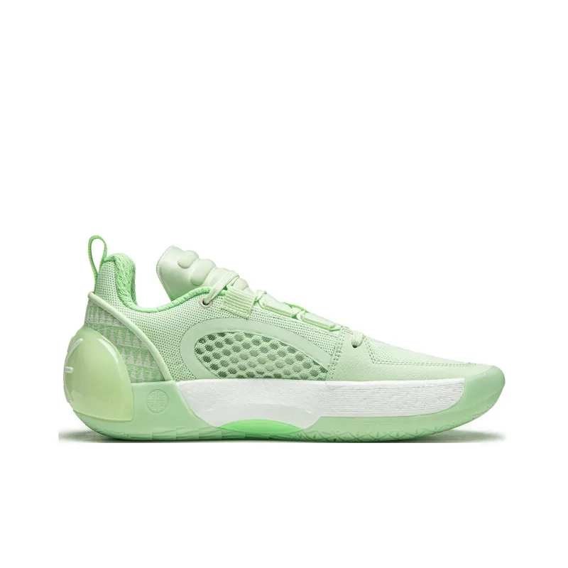 LiNing All City 12 Encore Low Top Basketball Shoes Men's Dynamic Green-1