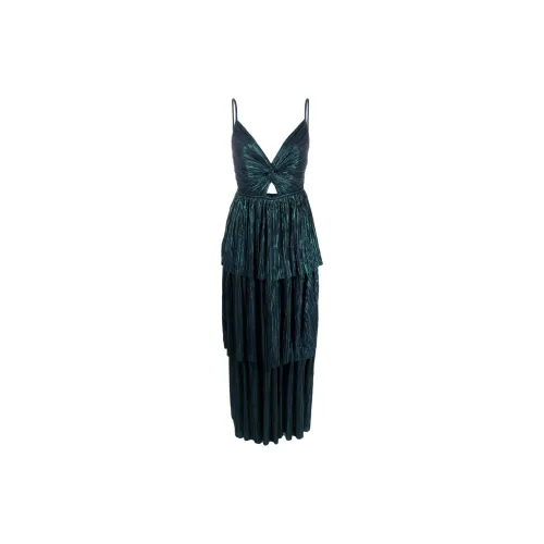 Sabina Musayev Slip Dresses Women's Dark Green