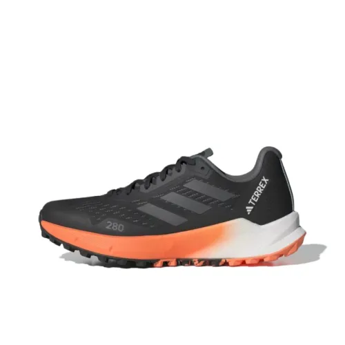 Adidas TERREX AGRAVIC FLOW Running Shoes Women's Low-Top Black Gray