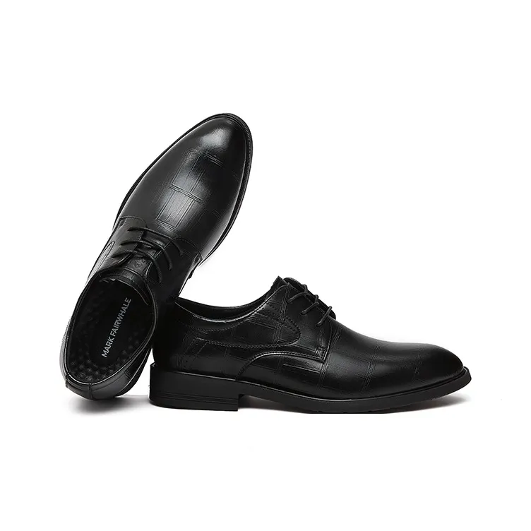 FAIRWHALE Dress Shoes Men's Black-3