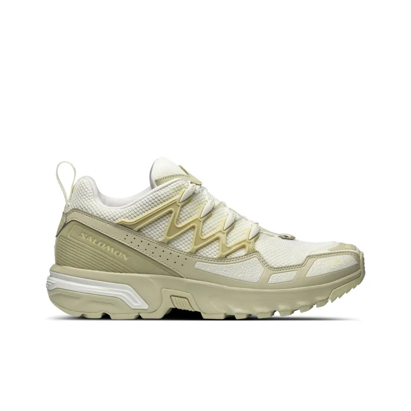 SALOMON ACS + Anti-Slip Wear-Resistant Low-Top Trail Running Running Shoes Unisex White Green-1