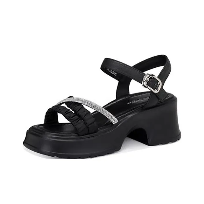 JESSICA SOPHIA Strap Sandals 6cm Women's-0