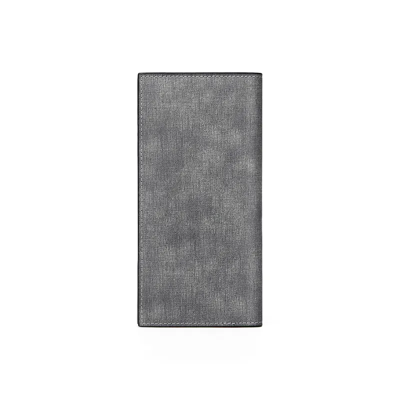 CNOLES Synthetic Leather Wallets Card Holders Men's Dreamy Gray-2