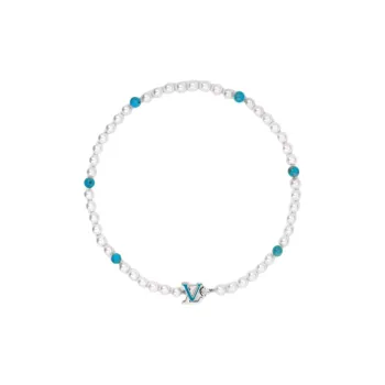 LOUIS VUITTON Turquoise Rodeo Necklace