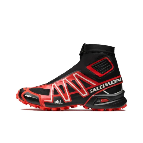 SALOMON Snowcross Black Fiery Red