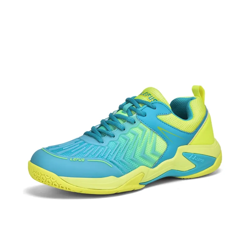 LEFUS Cushioned Slip-Resistant Abrasion-Resistant Breathable Low-Top Badminton Shoes Unisex-13
