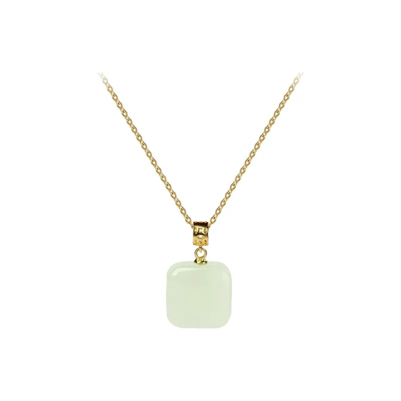 CHINA GOLD Pendants White Jade/Pale Greenish White Jade Women's-0