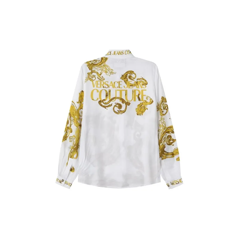 VERSACE JEANS COUTURE Chain Couture print Logo Shirt-1