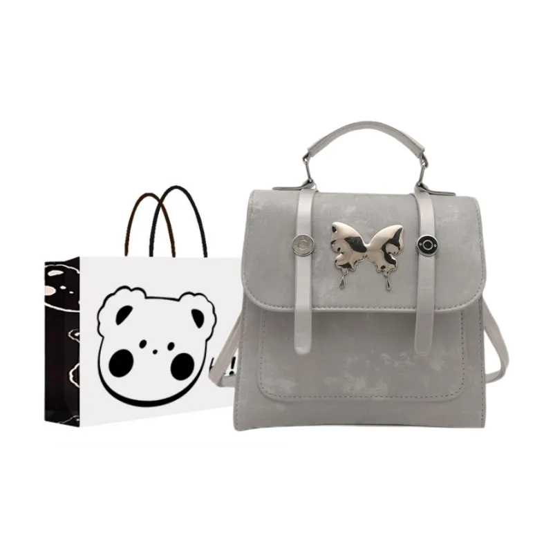 NX DOUGHNUT PU Backpack Women's White-5