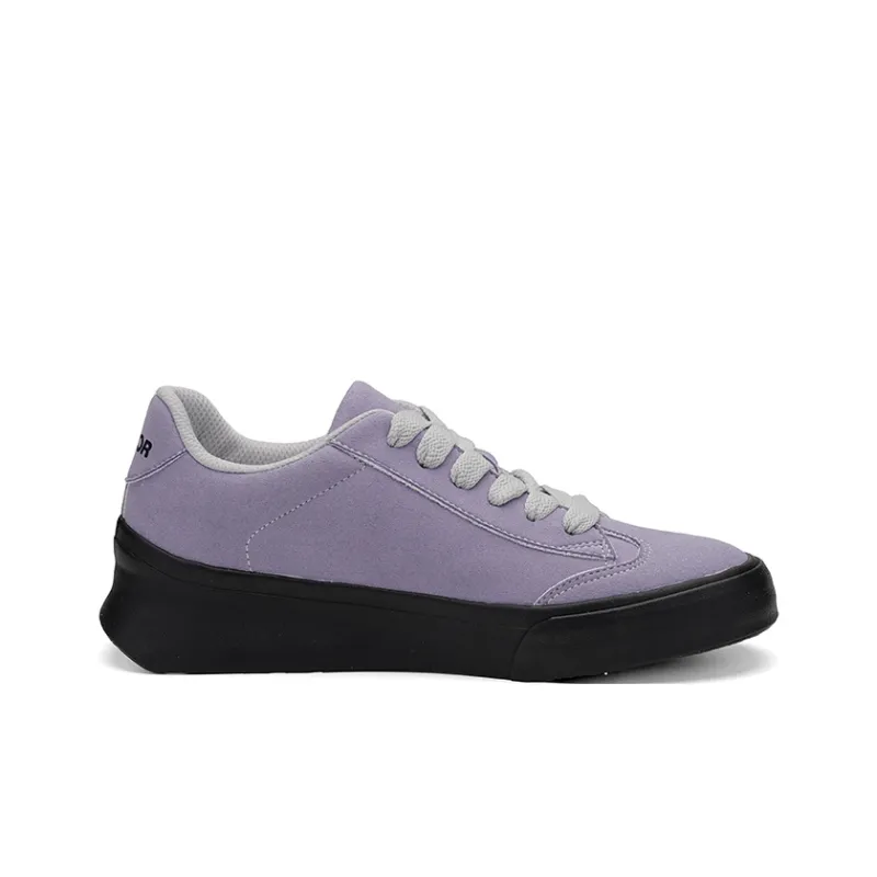 Warrior Heaven's Power, Taro Paste Mini Magic Cube Low Top Casual Shoes Women's Purple-1