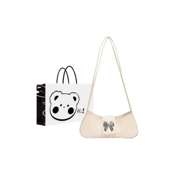 NX DOUGHNUT PU Handbag Shoulder Bag Women's White