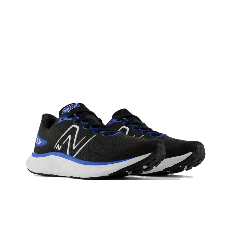 New Balance Evoz V3 Anti Slip Wear Resistant Low Top Running Shoes Men's Black-2