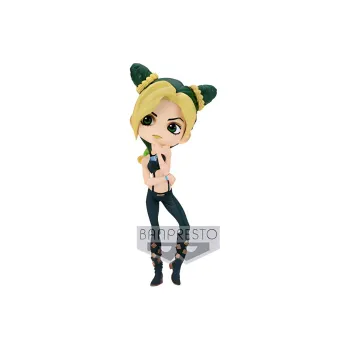 BANPRESTO Jolyne Cujoh Eyeglass Factory Q Posket JoJo's Wonder Adventure, Stone Ocean Chibi Figures