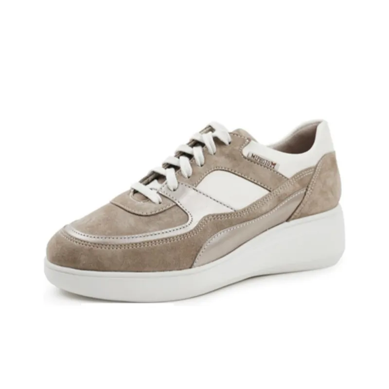 MEPHISTO Low-Top Skateboard Shoes Women's Camel-1