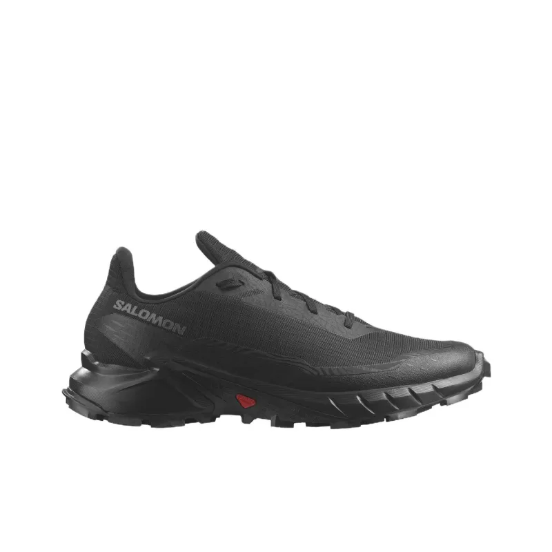 SALOMON ALPHACROSS 5 Anti Slip Wear Resistant Low Top Running Shoes Men's Black-1