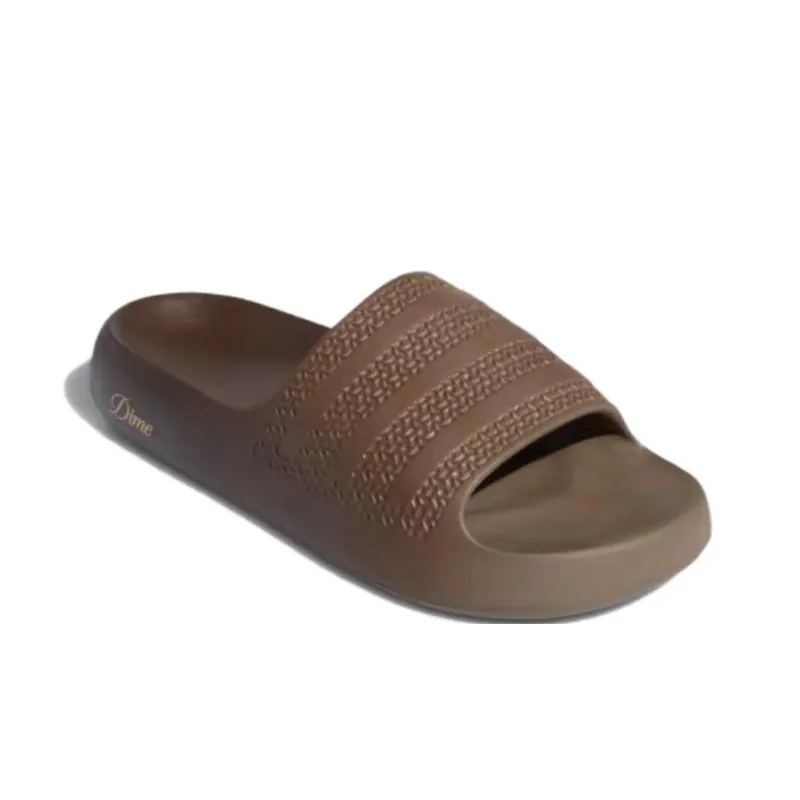 Adidas Ayoon Slides Dime Simple Brown Women's-3