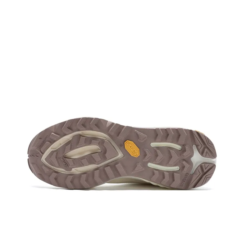FILA Wear-Resistant Low-Top Outdoor Shoes Women's Milk White/Sunset Yellow-3