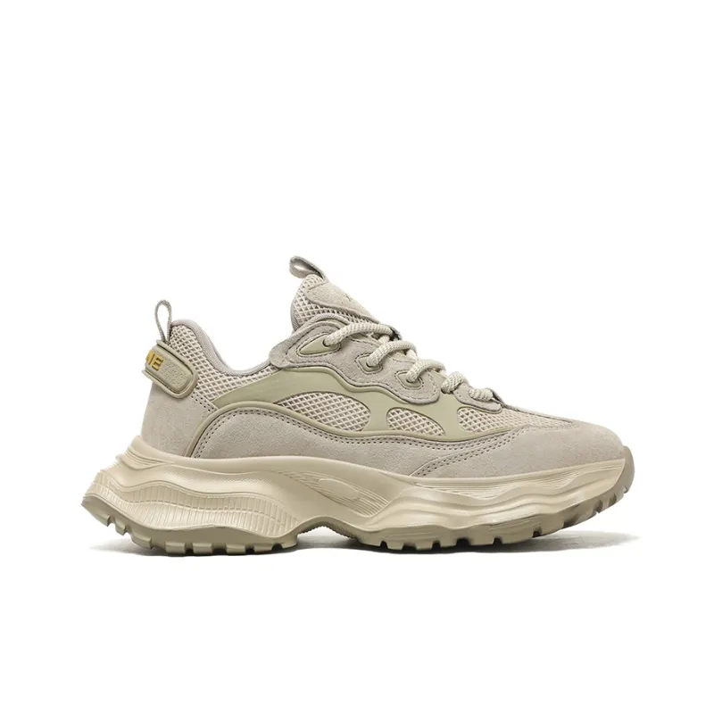 X-ZONE Breathable Impact-Resistant Lightweight Height Increasing Low-Top Chunky Sneakers Men's-2