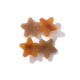 [Coffee White]Acetate Star Hair Clip