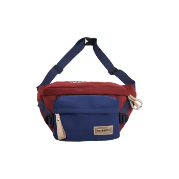 MOK Nylon Sling Bag Unisex Black/Khaki/Green/Blue