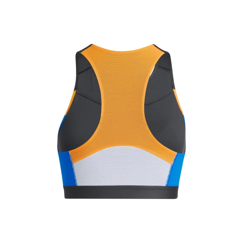 Adidas POWERIMPACT TRAINING BRA Sports Underwear Women's Orange Yellow-1