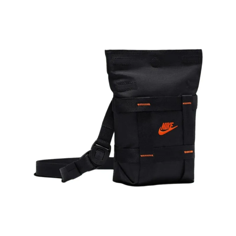 Nike Fabric Shoulder Bag, Crossbody Bag Regular Unisex Black-1