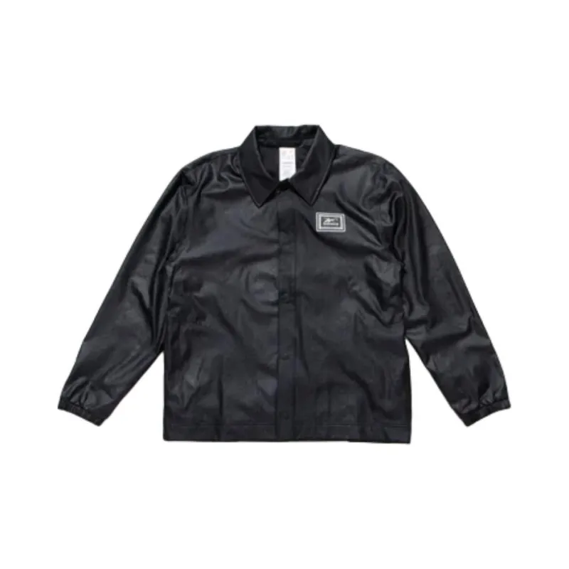 Reebok BB BB ALL COACH ES SNAP JKT Jackets Coats Men's Black-1