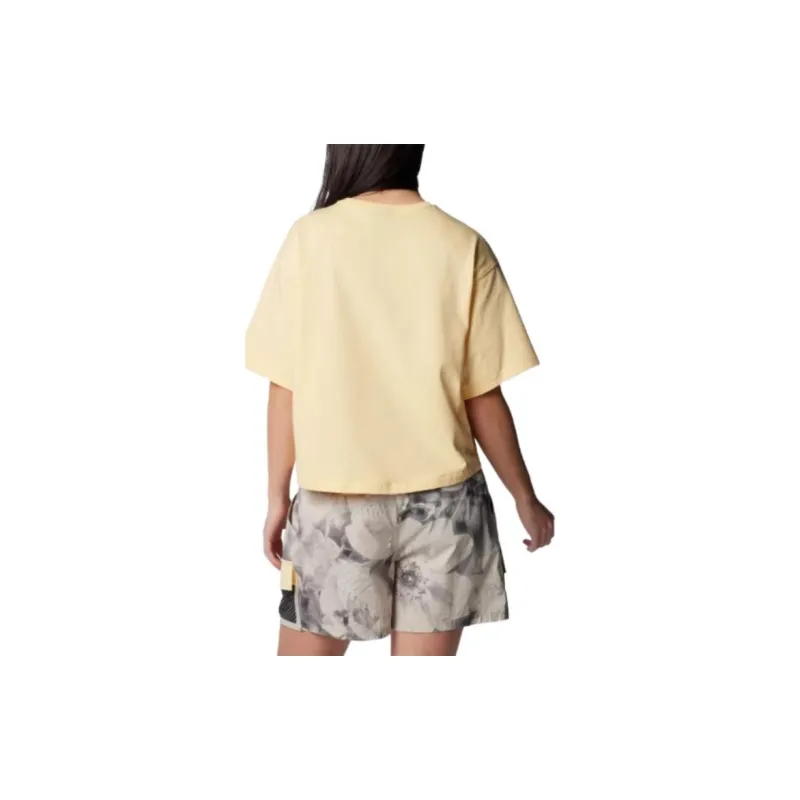 Columbia Painted Peak T-Shirt Women's Yellow-1