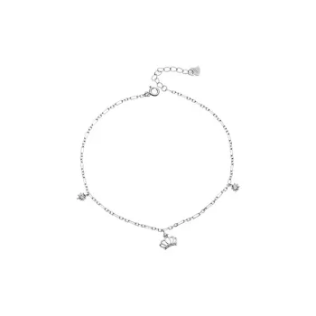 MAGICPOLE 925 Sterling Silver Anklets Women's Silver
