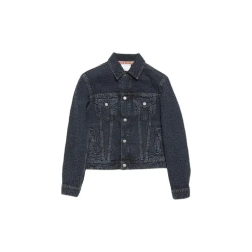 Acne Studios 2024 Autumn/Winter Collection Denim Jackets Men Blue Black