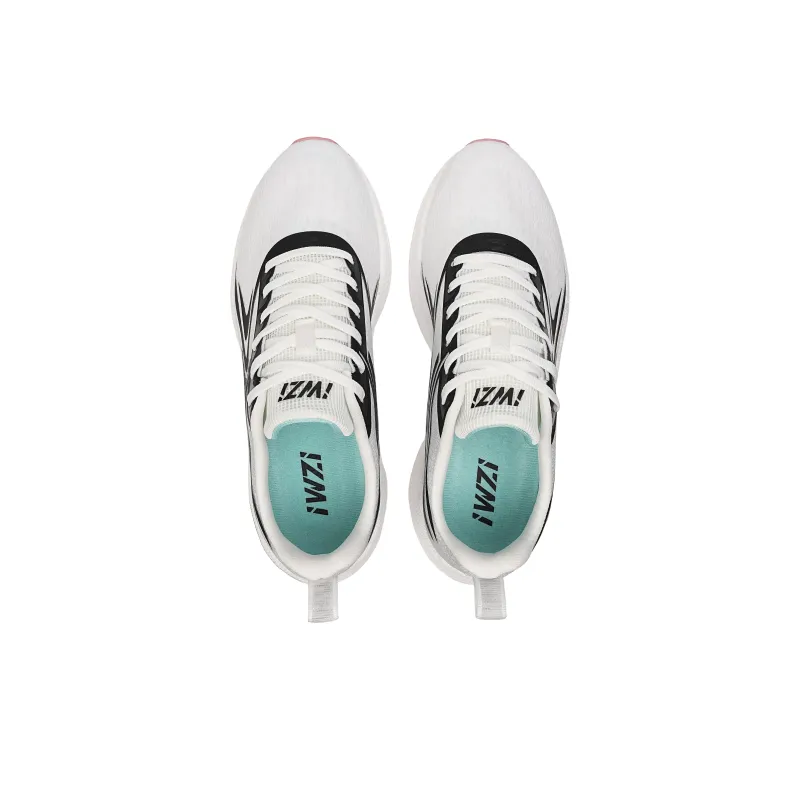 IWZI Running Shoes Unisex Neon White Black Full Palm Like Latex Sole-3