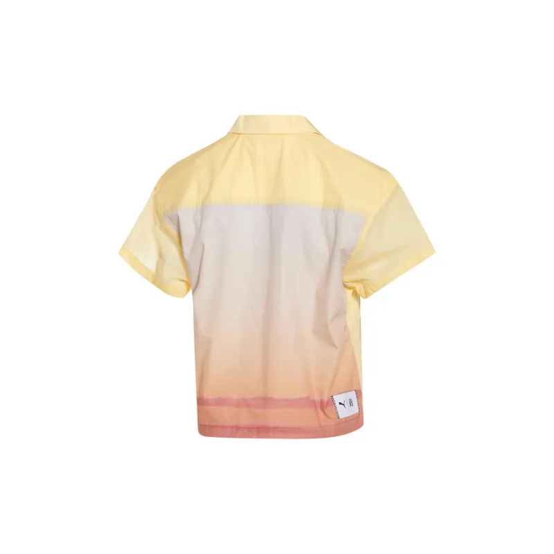 PUMA x LIUWEN Shirt Women's Yellow Cream-1